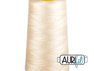 40wt 3ply Cotton Thread in 2000 Light Sand in a 3280yd Cone by Aurifil
