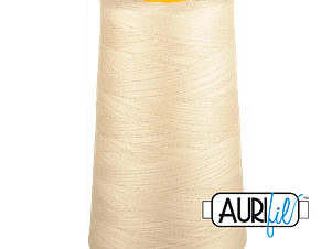 40wt 3ply Cotton Thread in 2310 Light Beige in a 3280yd Cone by Aurifil