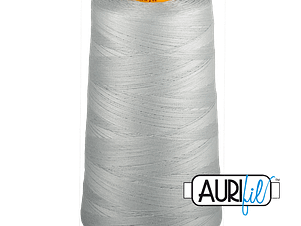 40wt 3ply Cotton Thread in 2600 Dove in a 3280yd Cone by Aurifil