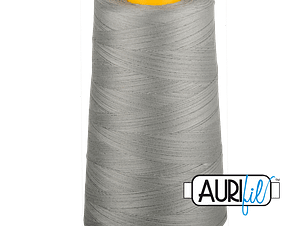 40wt 3ply Cotton Thread in 2620 Stainless Steel in a 3280yd Cone by Aurifil