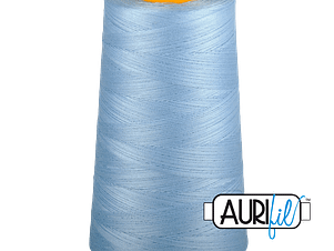 40wt 3ply Cotton Thread in 2710 Light Robbins Egg in a 3280yd Cone by Aurifil
