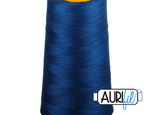 40wt 3ply Cotton Thread in 2783 Medium Delft Blue in a 3280yd Cone by Aurifil