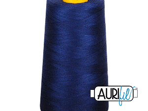40wt 3ply Cotton Thread in 2784 Dark Navy in a 3280yd Cone by Aurifil