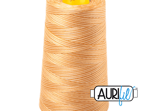 40wt 3ply Cotton Thread in 4150 Creme Brule in a 3280yd Cone by Aurifil