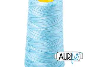 40wt 3ply Cotton Thread in 4663 Baby Blue Eyes in a 3280yd Cone by Aurifil