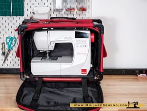 Sewing Machine Bag, Medium Size Machine on Wheels Bag by Tutto