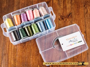 Silky Solids Bravo Glide Thread Collection by Kimberbell