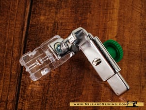 Zipper Foot, Concealed for Babylock, Elna & Janome/New Home Sewing Machines