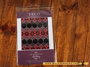 Deco Quilt Pattern by Lo and Behold Stitchery