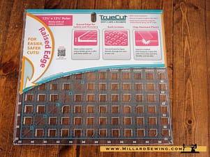 Ruler, 12 1/2" Square TrueCut Ruler by The Grace Company