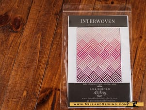 Interwoven Quilt Pattern by Lo and Behold Stitchery