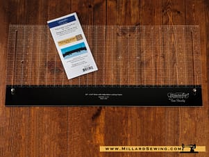 Ruler, Adjustable Locking Style, 24"x8" by Westalee Design