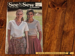 See&Sew6396 by Butterick Misses Top