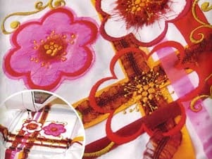 Hoop, Texture Hoop for Husqvarna/Viking Machines