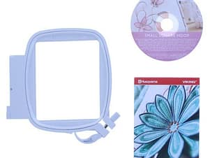 Hoop, Small 80mm X 80mm Embroidery Hoop for Husqvarna/Viking Machines