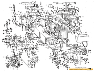 Needle Clamp for Brother Models 9700LD & PL1500 Serger Machines