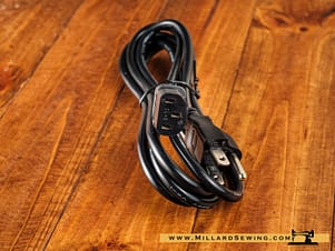 Power Cord 3 Pin for Bernina and Elna