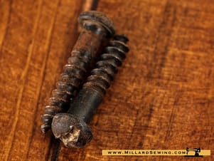 Screw, Coarse Wood, 1" from Singer Treadle Cabinet