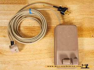 Foot Control &/or Lead Cord Rewire Service for Vintage Sewing Machines
