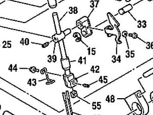 Needle Bar for Brother Serger Machine Models