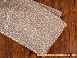 Remnant (Knit) Tan & White Knit