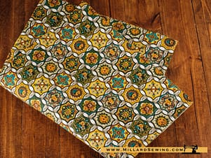 Remnant (Cotton) Printed Upholstery Fabric