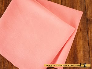 Remnant (Polyester) Peach Knit Fabric