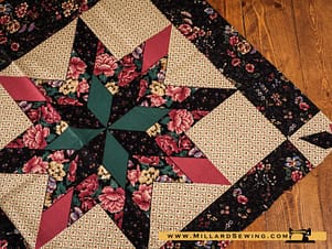 Remnant (Cotton) Vintage Printed Quilt Block