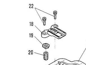 Feed Dog for Elna 5000, 6000, 7000 & CLUB