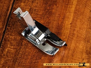 Quilting Foot (1/4") with Guide Blade for Slant Needle Sewing Machine