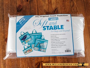 Specialty Stabilizer, Soft and Stable in White (18"x58") by Annie