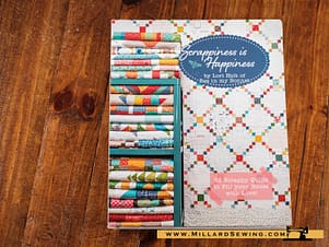 Quilt Pattern Book, Scrappiness is Happiness by Lori Holt for It's Sew Emma