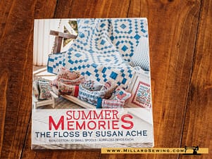 Summer Memories by Susan Ache, Aurifloss Collection by Aurifil