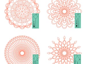 Quilting Template Set, Artisan Bonus by Westalee Design