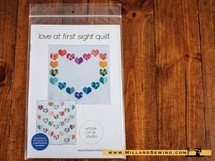 Love at First Sight Quilt Pattern by Whole Circle Studio