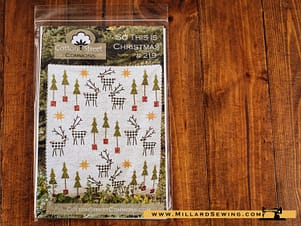 So This is Christmas Quilt Pattern by Cotton Street Commons