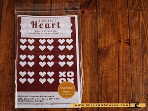A Mother's Heart Quilt Pattern by Madison Rose Quilting Co