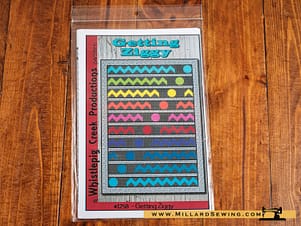 Quilt Pattern, Getting Ziggy by Whistlepig Creek Productions