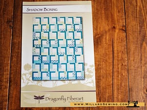 Quilt Pattern, Shadow Boxing by Dragonfly Fiberart
