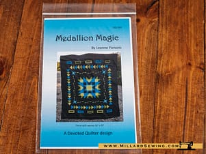 Medallion Magic, Quilt Pattern by Leanne Parsons