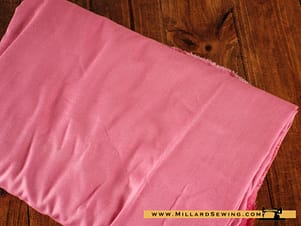 Remnant (Cotton) Solid Dark Pink Fabric