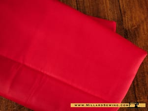 Remnant (Nylon) Red Lining Fabric