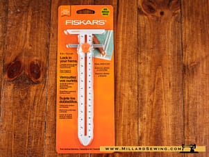 Gauge, Measuring Ruler - 6" with Sliding Lock by Fiskars