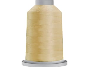 40wt Polyester Thread in 87499 Yellow Whisper by Glide