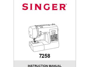 Singer Model 7258 Reference Manual