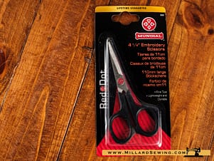 Scissors, 4.25" Embroidery Scissors by Mundial