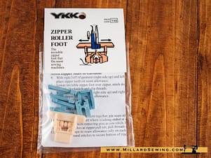 Zipper Foot, Invisible for Most Sewing Machine Makes & Models by YKK