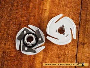 Bobbin Winder Thread Cutter Holder Unit For Elna & Janome/New Home Model Machines