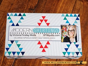 Modern Shirtings by Victoria Findlay Wolfe Thread Collection by Aurifil