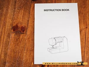 Manual (English) for Elna EC60 Sewing Machine